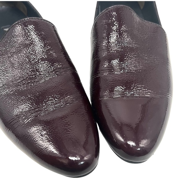 Paul Green Oxblood Patent Leather Slip On Loafer Flats Career Casual Women’s 10 - Picture 4 of 15